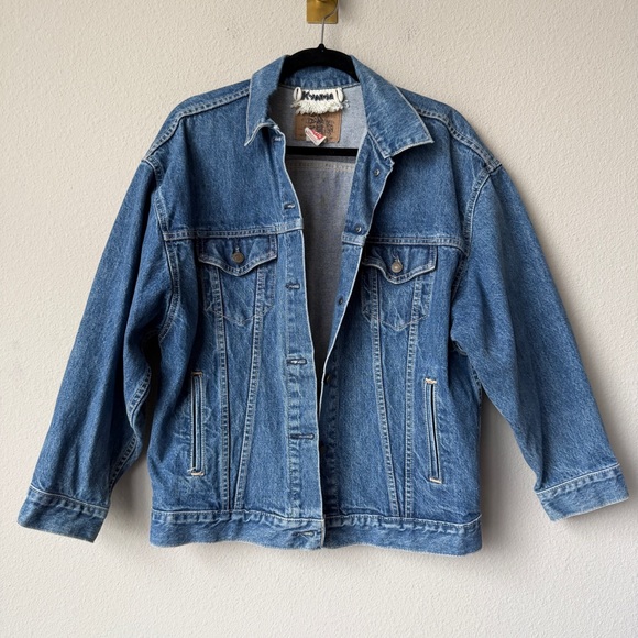 Kyama Handmade Levi's Embellished Vintage Denim Jacket Size M - Picture 2 of 7